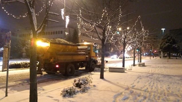 Η «Υπατία» έφερε νέα χιόνια στα Γιάννενα (εικόνες)
